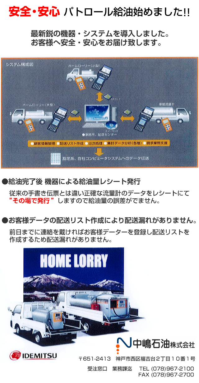 パトロール給油